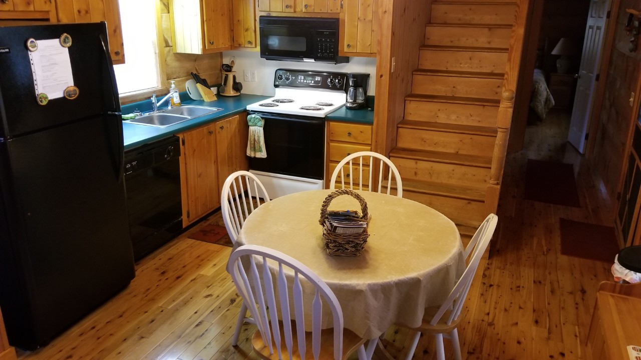 Beautiful log cabin vacation rental by owner near Brevard and Hendersonville NC